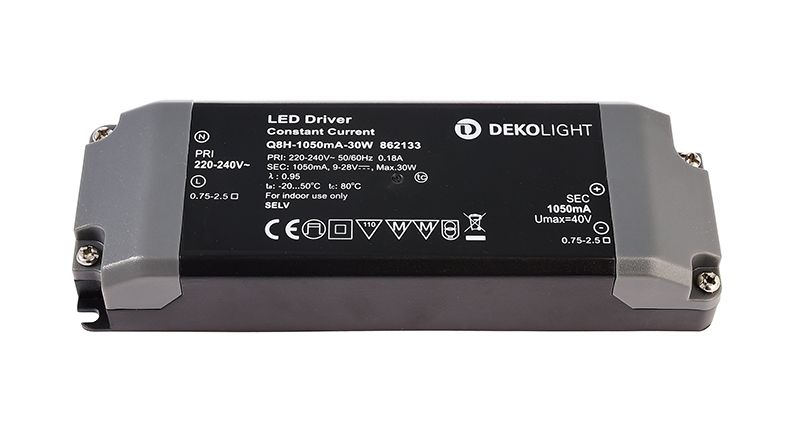 Блок питания Q8H-1050мA/30W Deko-Light 862133 862133