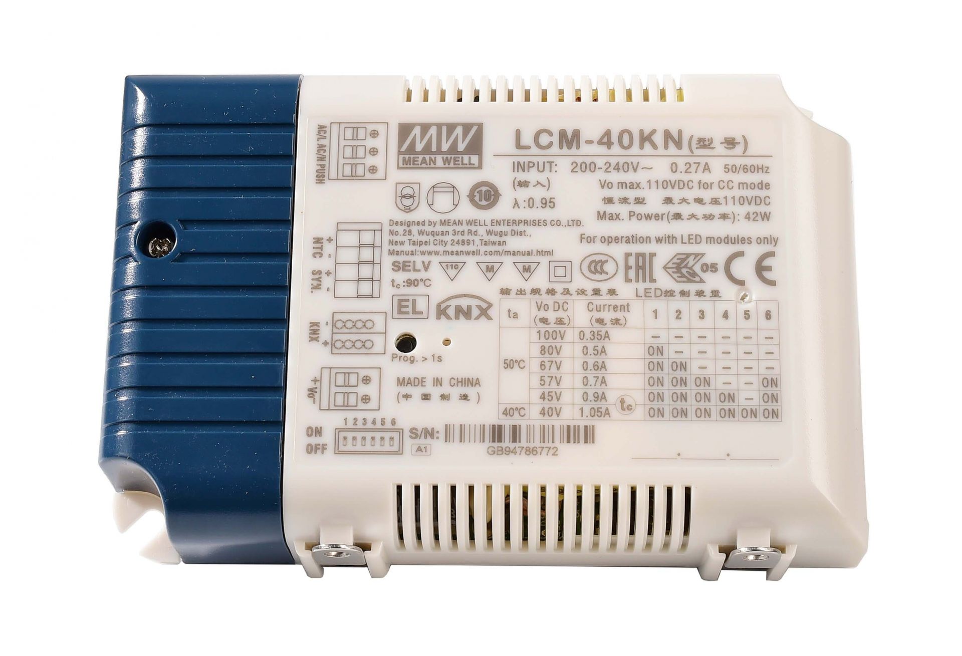 Блок питания DIM Multi CC LCM-40KN - KNX Deko-Light 862175 862175