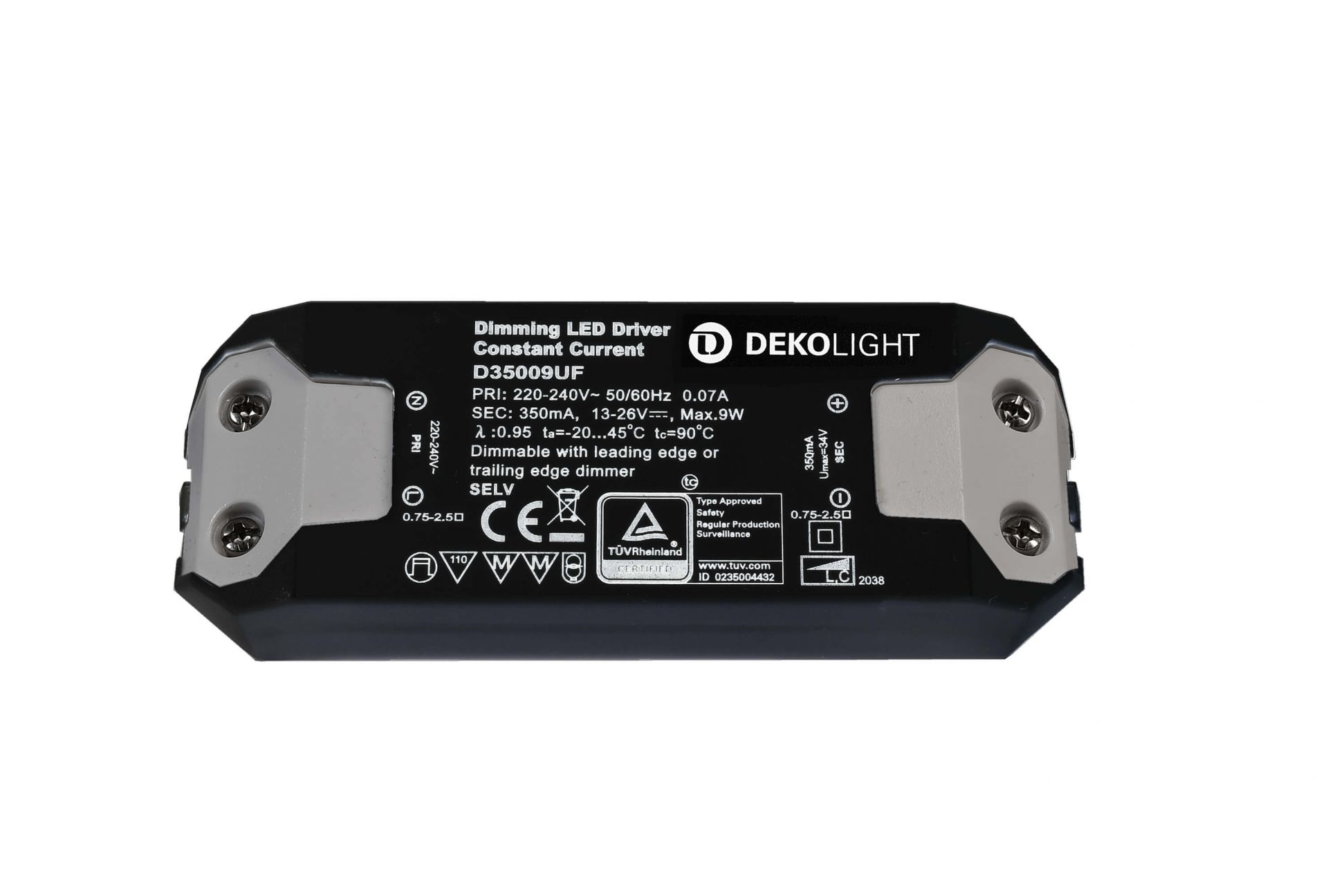 LED-Блок питания BASIC, DIM, CC, D35009UF / 9W Deko-Light 862202 862202