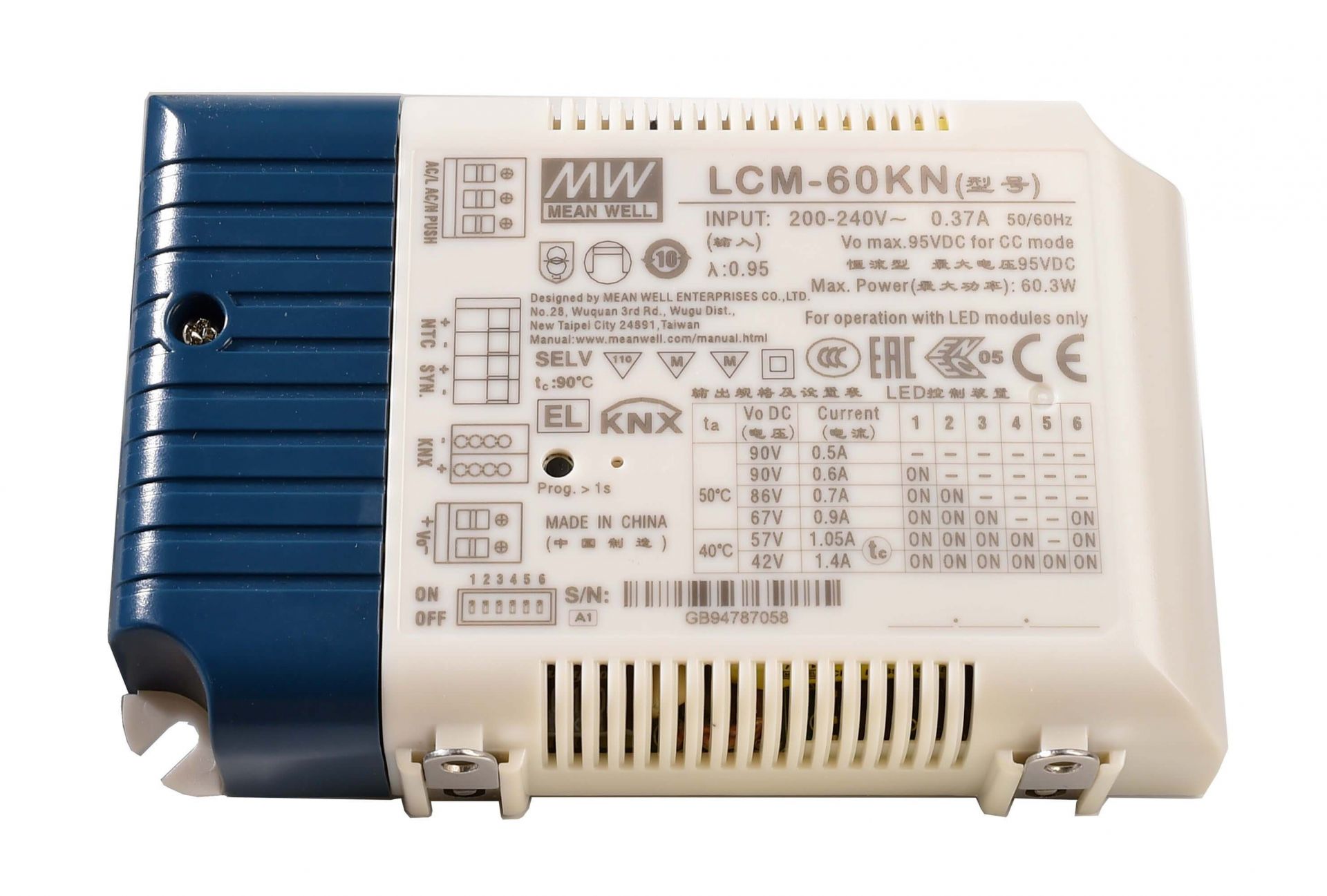Блок питания DIM Multi CC LCM-60KN - KNX Deko-Light 862176 862176