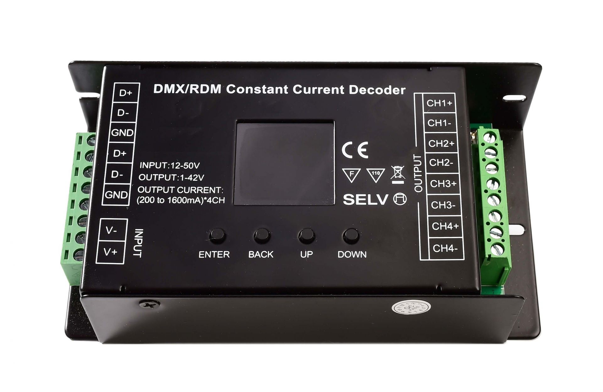 Контроллер DMX / RDM 4 CH CC Decoder Deko-Light 843054 843054